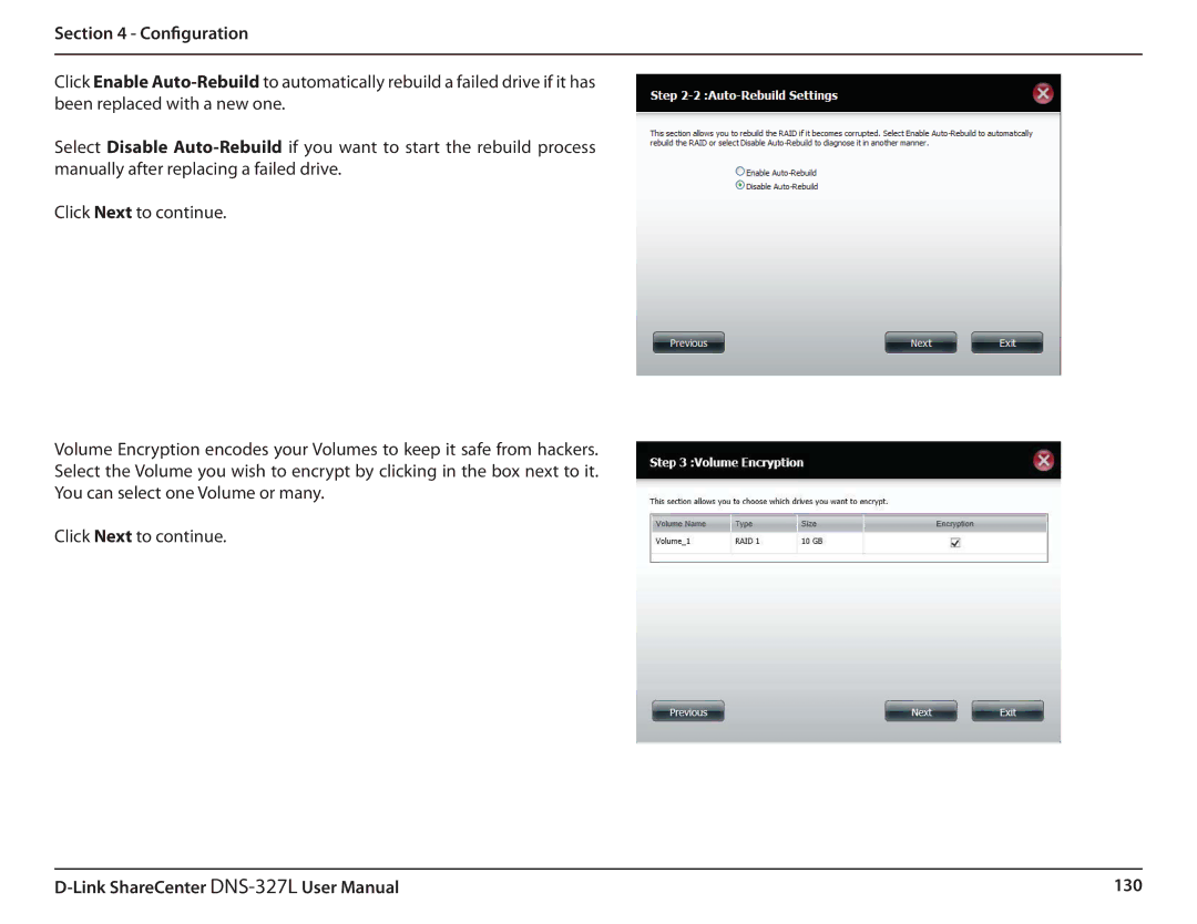 D-Link DNS327L user manual 130 