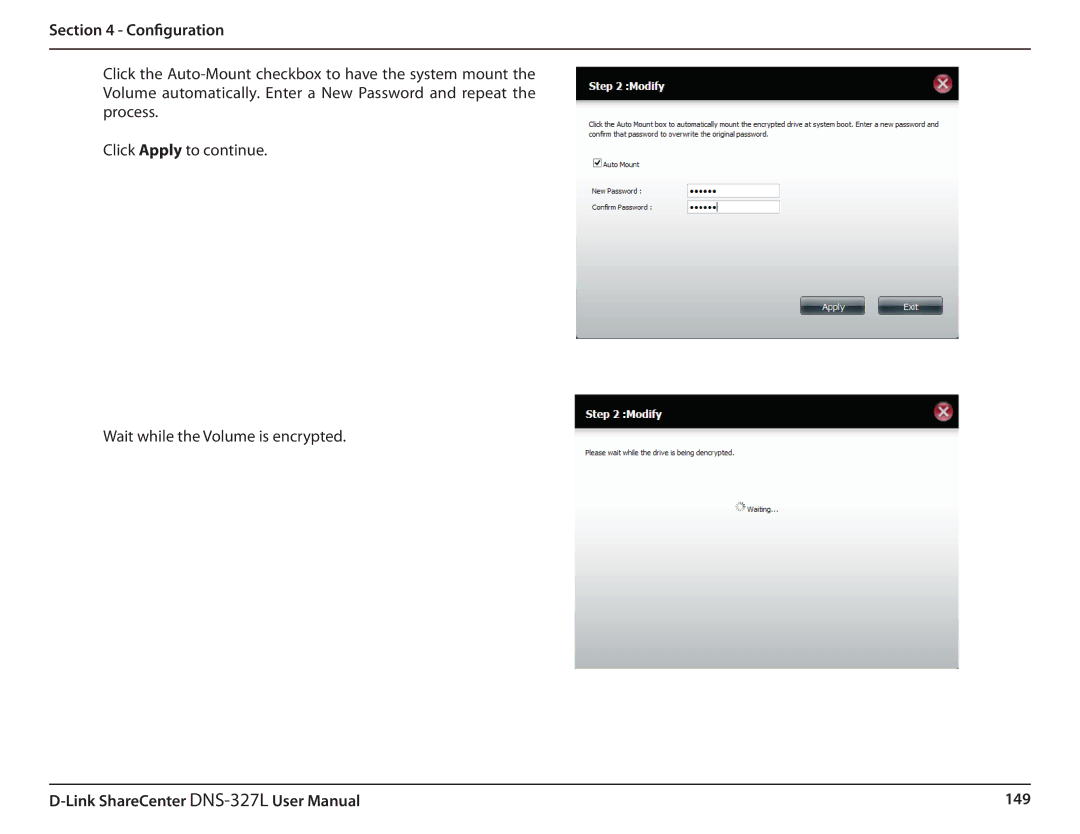 D-Link DNS327L user manual 149 