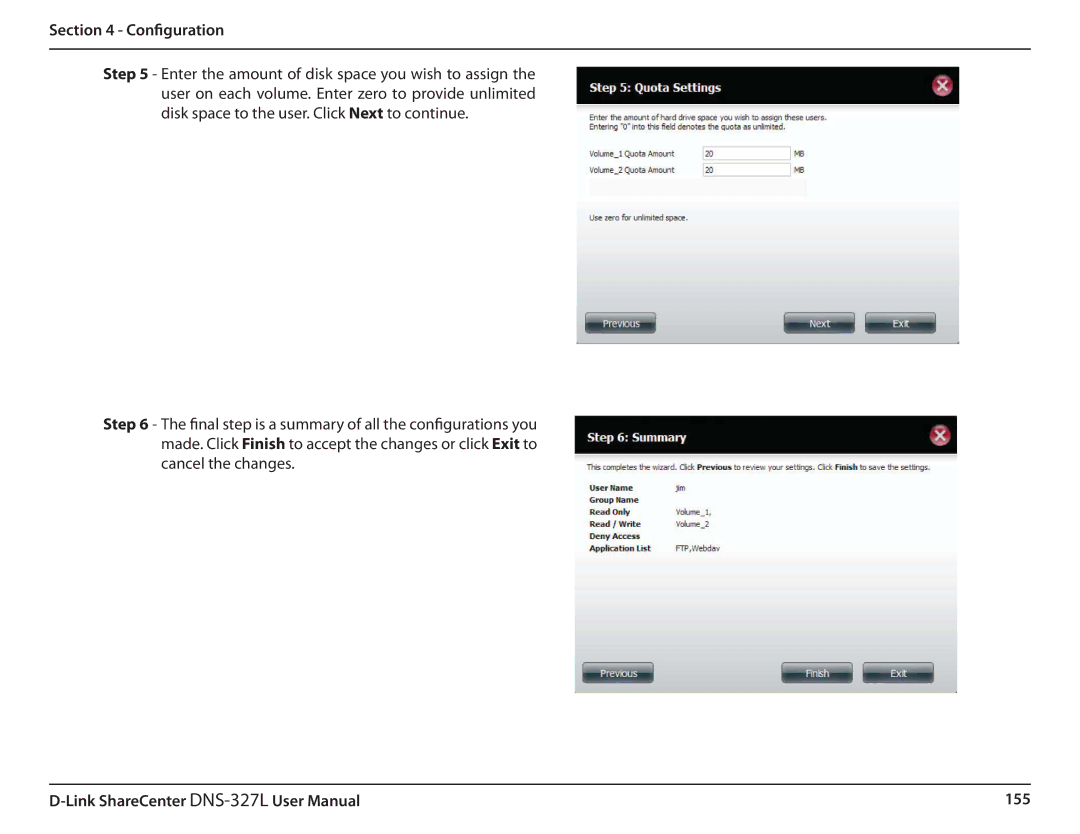 D-Link DNS327L user manual 155 