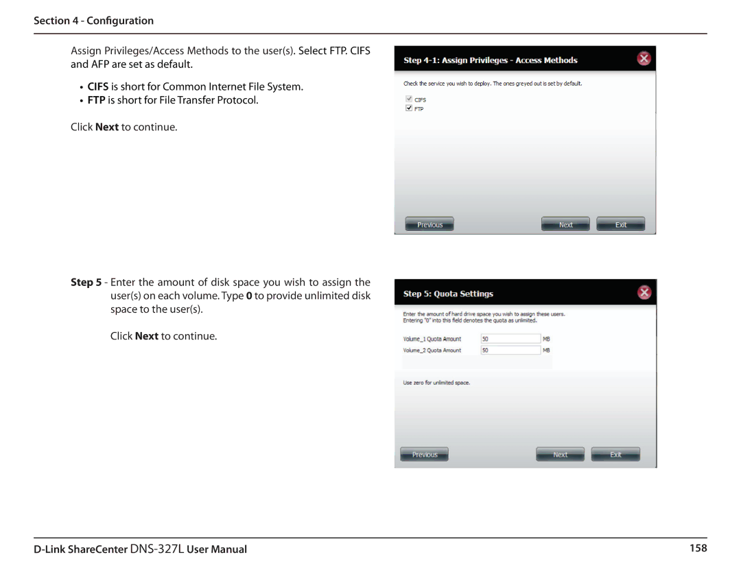 D-Link DNS327L user manual 158 