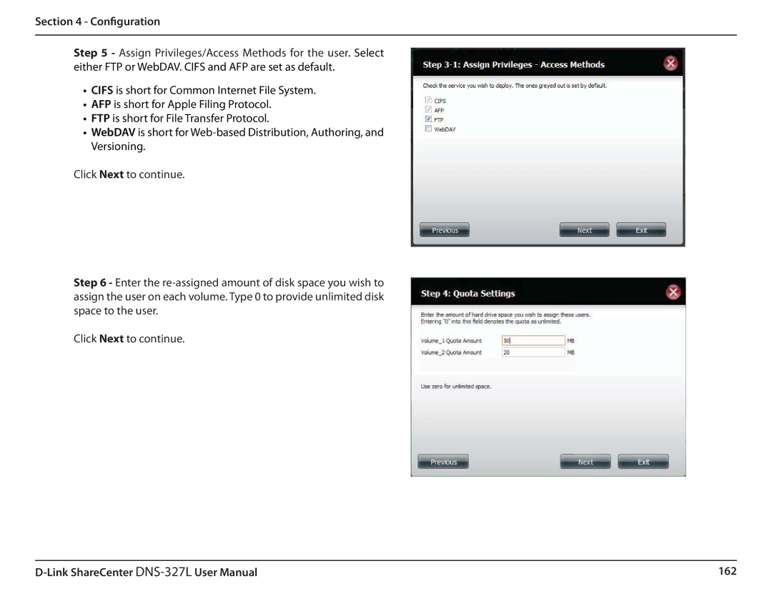 D-Link DNS327L user manual 162 