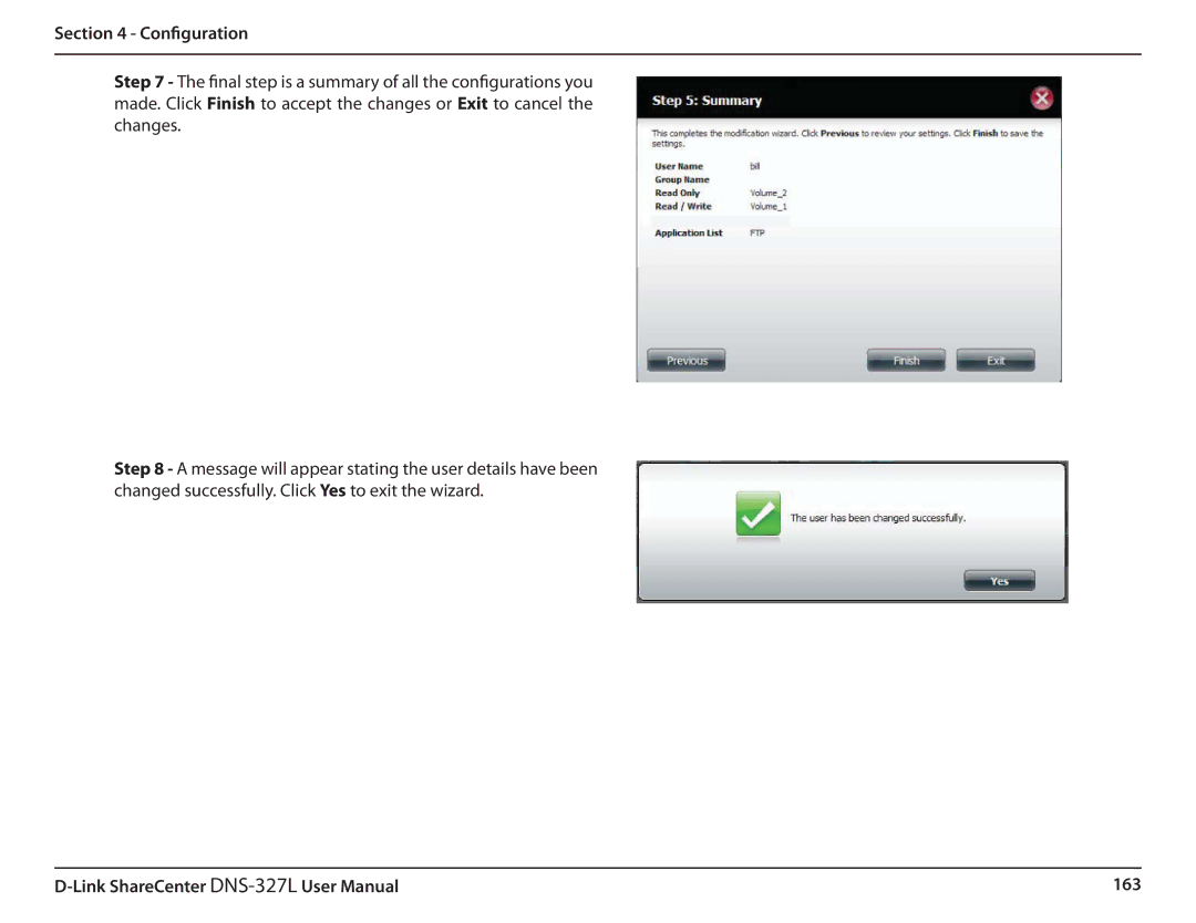 D-Link DNS327L user manual 163 