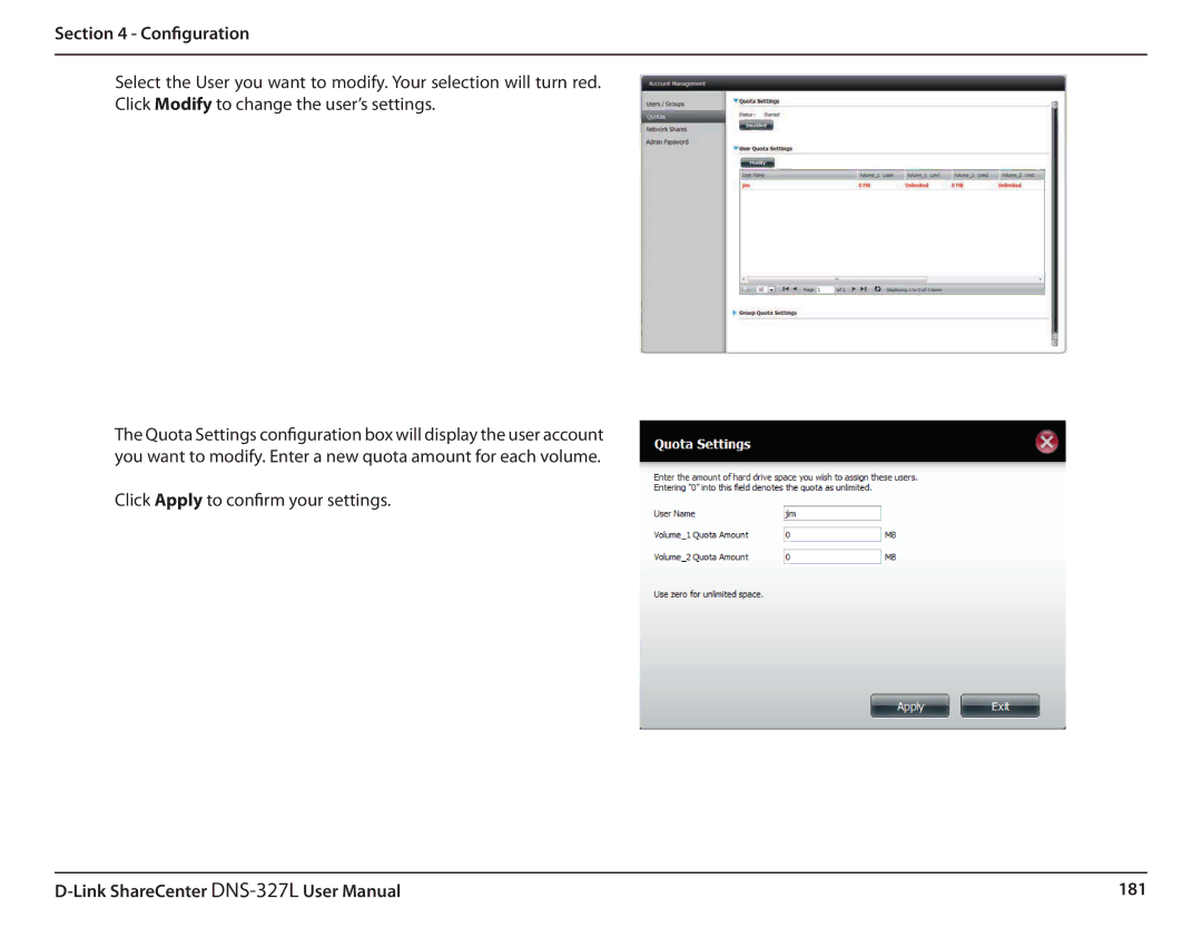 D-Link DNS327L user manual 181 