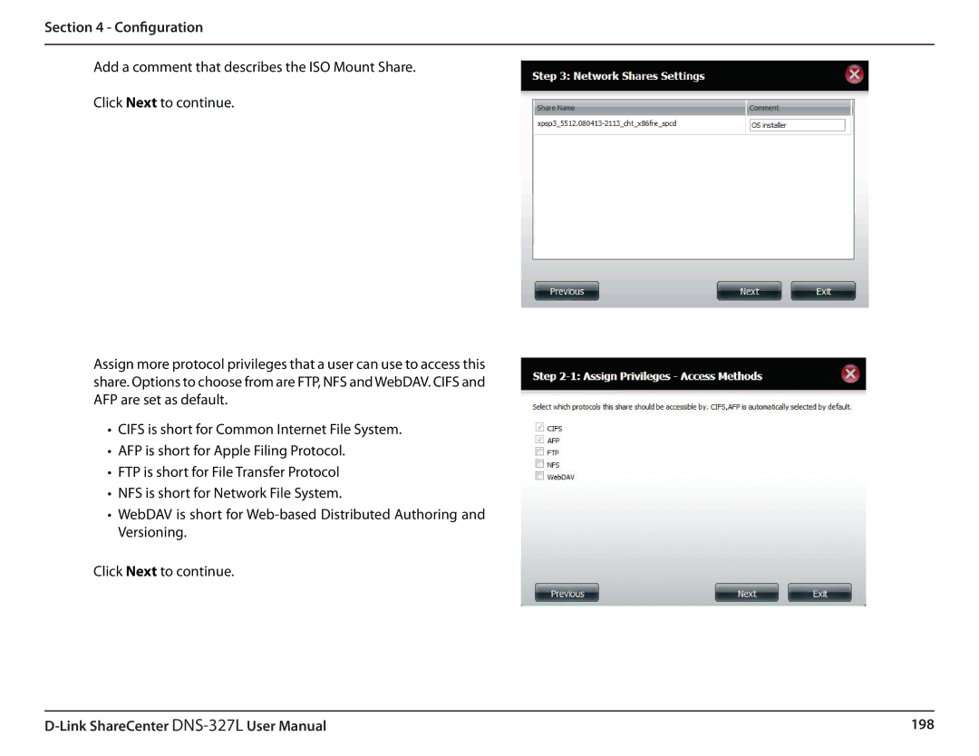 D-Link DNS327L user manual 198 