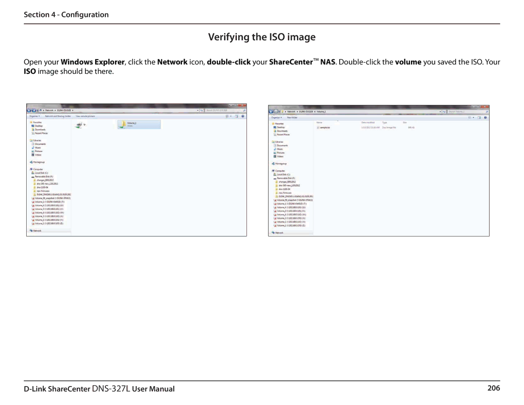 D-Link DNS327L user manual Verifying the ISO image 