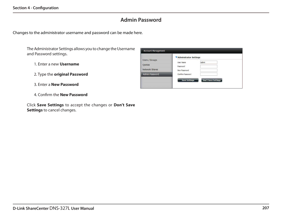 D-Link DNS327L user manual 207 