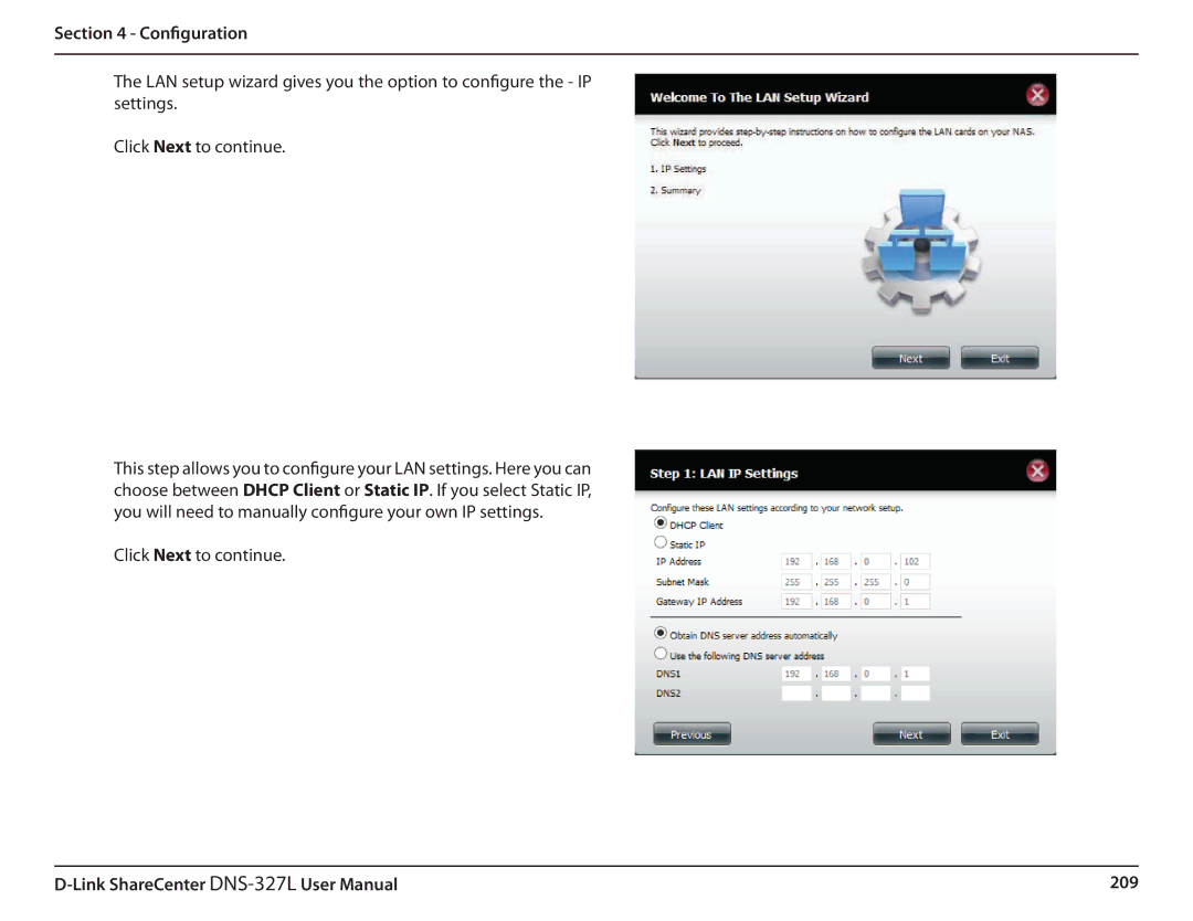 D-Link DNS327L user manual 209 