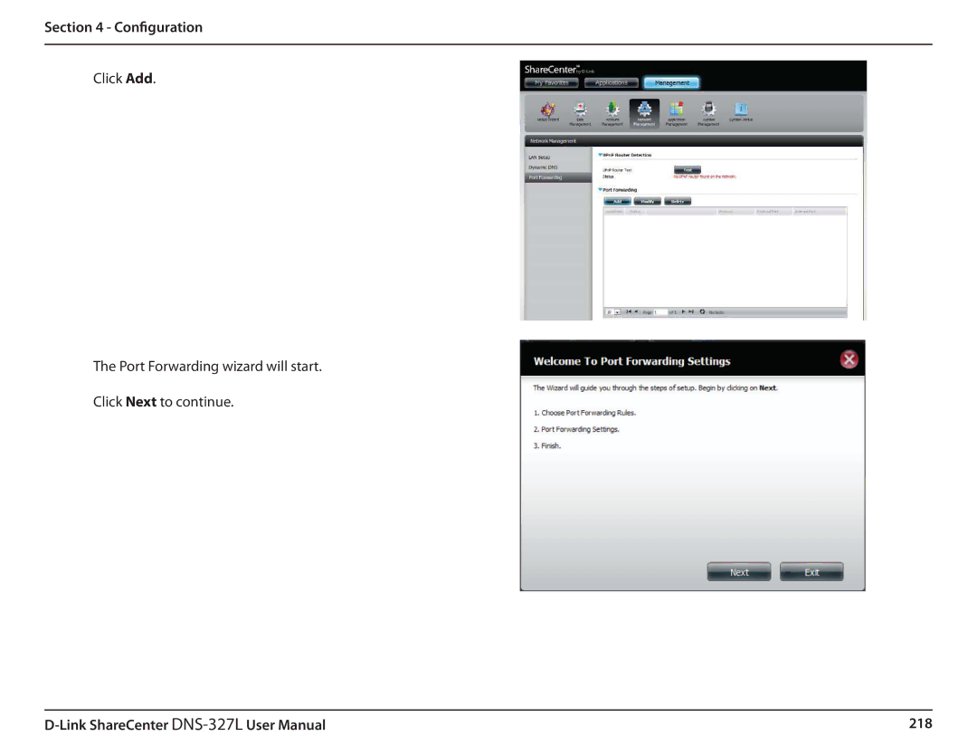 D-Link DNS327L user manual 218 