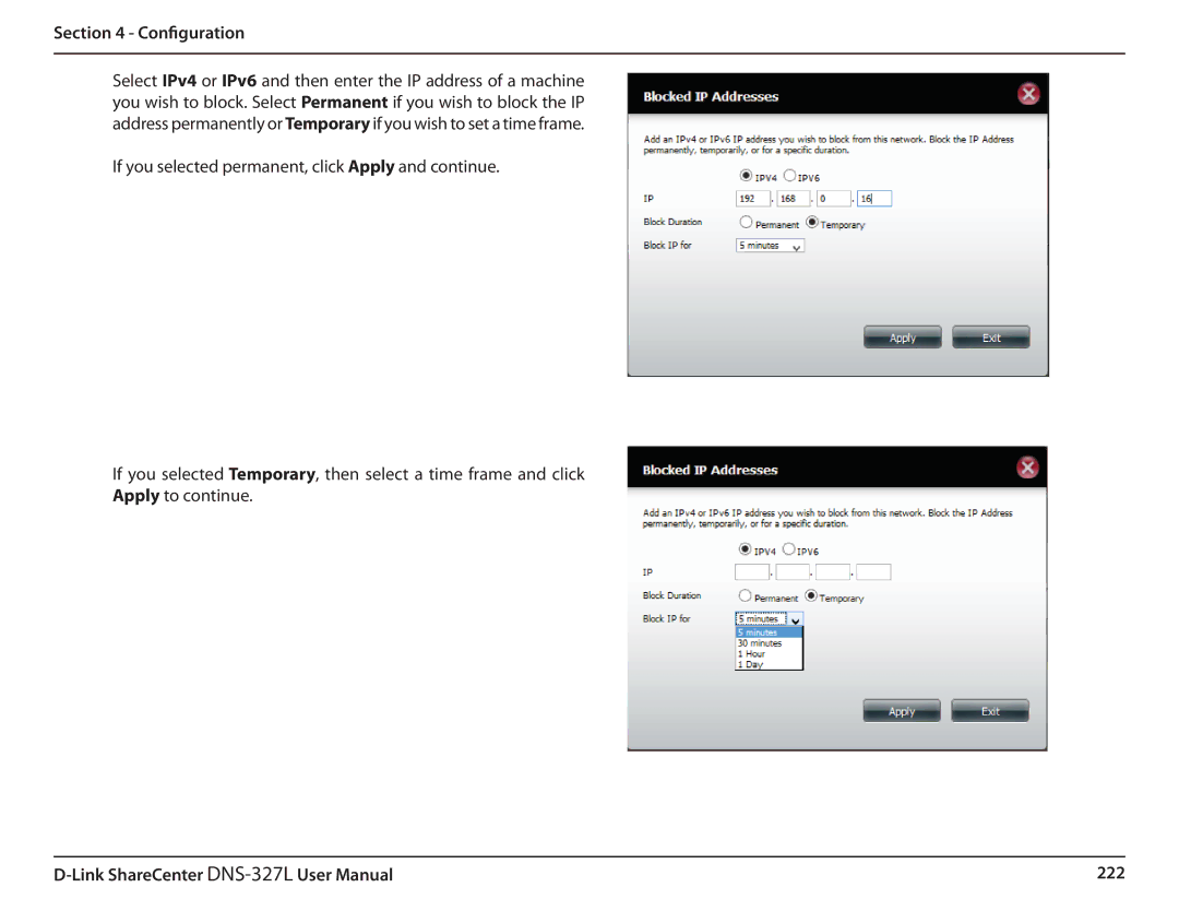 D-Link DNS327L user manual 222 