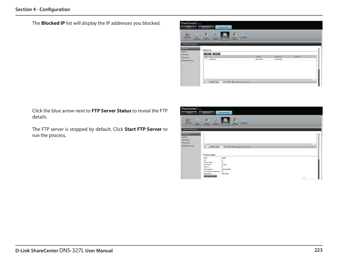 D-Link DNS327L user manual 223 