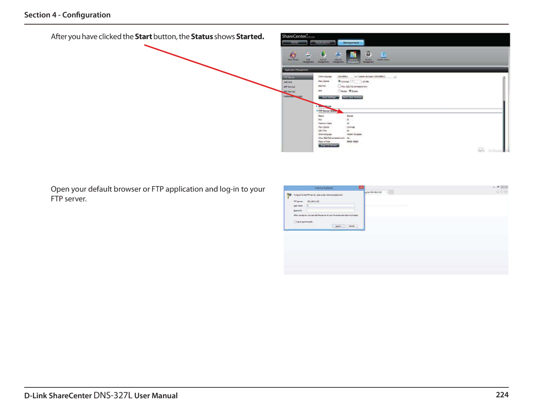 D-Link DNS327L user manual 224 