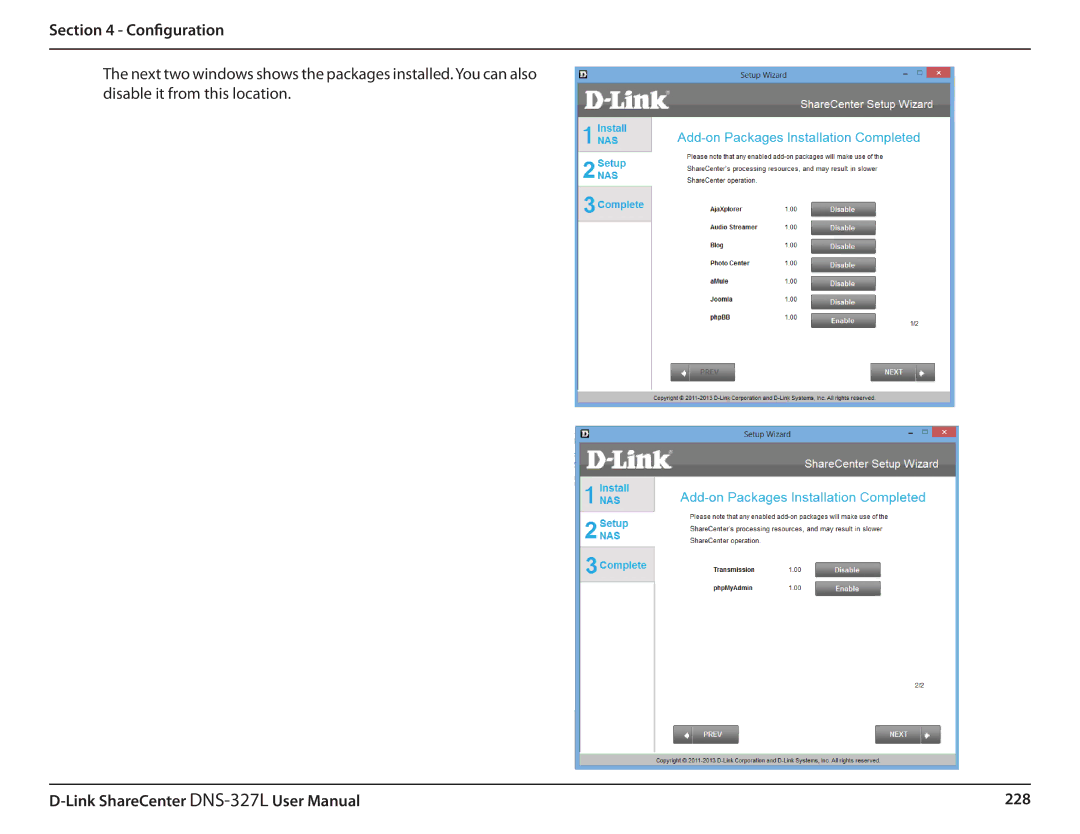 D-Link DNS327L user manual 228 