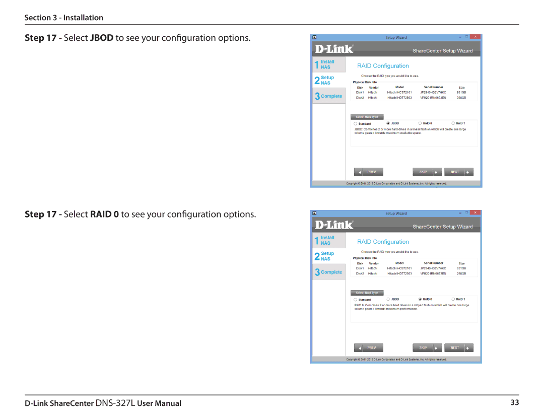 D-Link DNS327L user manual Installation 