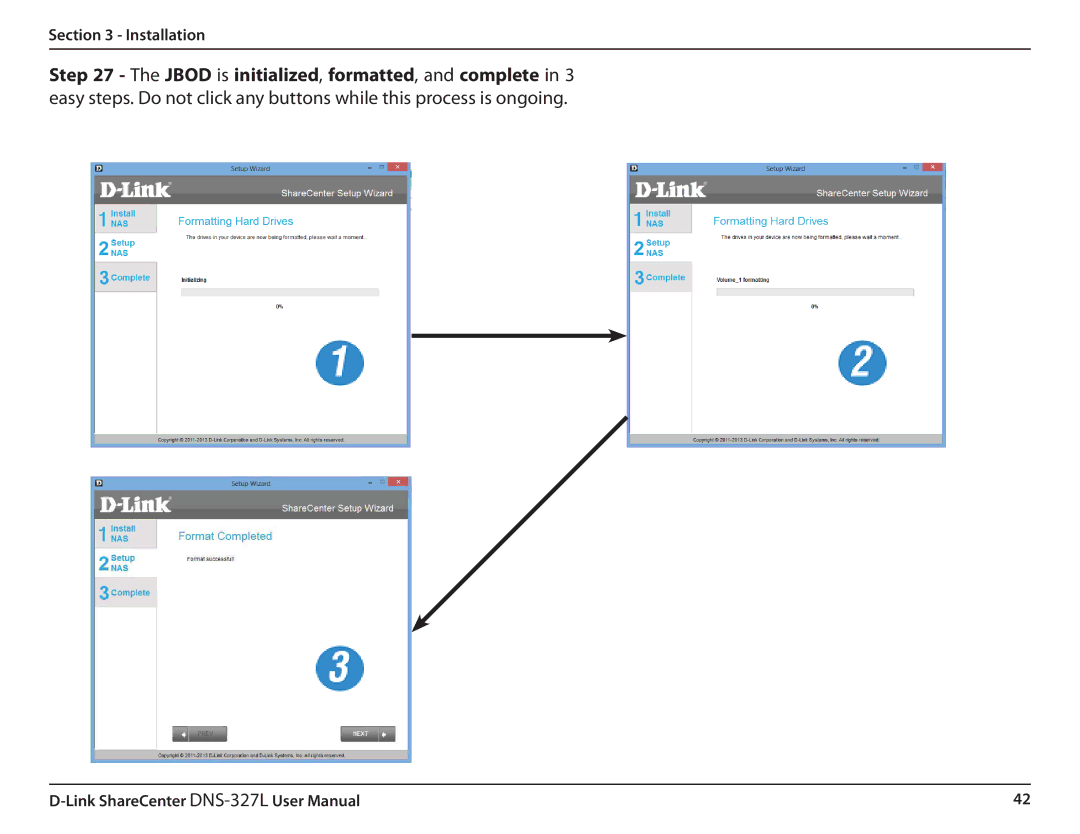 D-Link DNS327L user manual Installation 