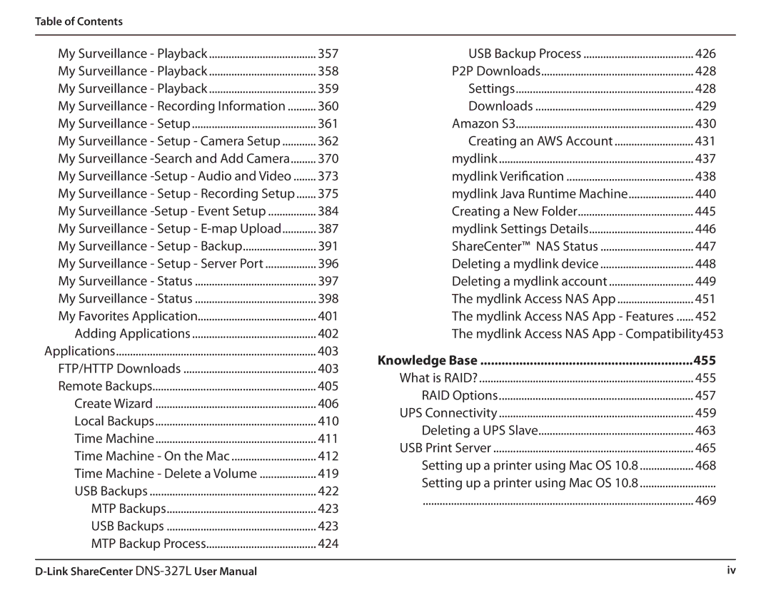 D-Link DNS327L user manual USB Backup Process 