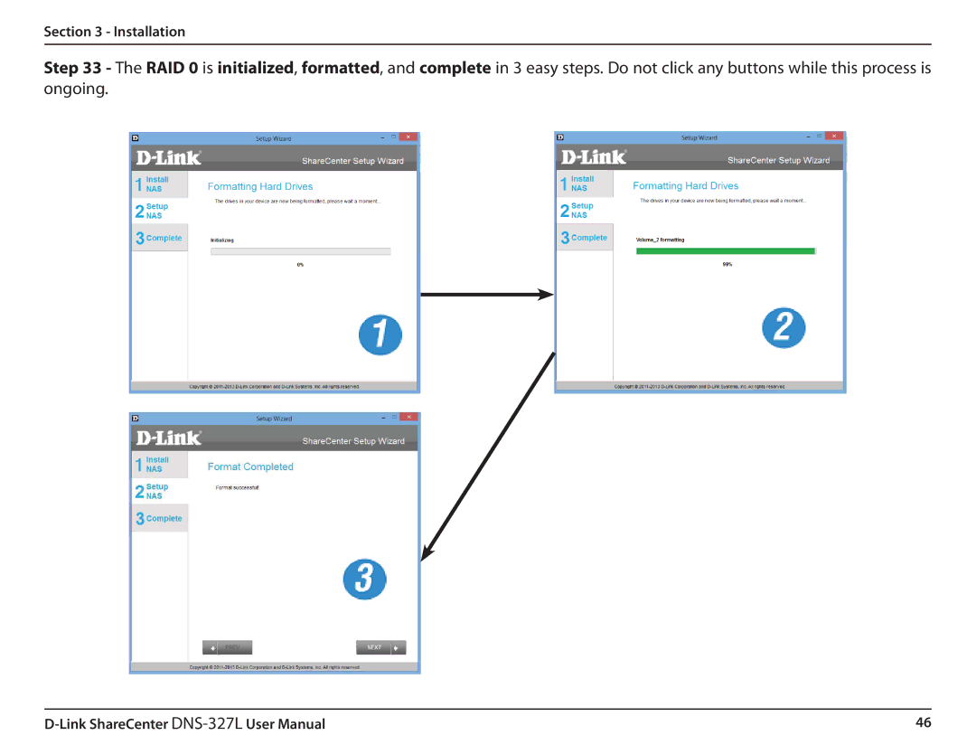 D-Link DNS327L user manual Installation 