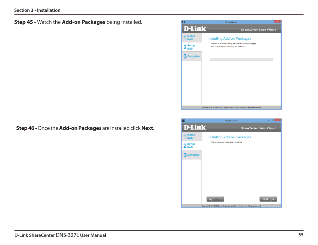 D-Link DNS327L user manual Installation 