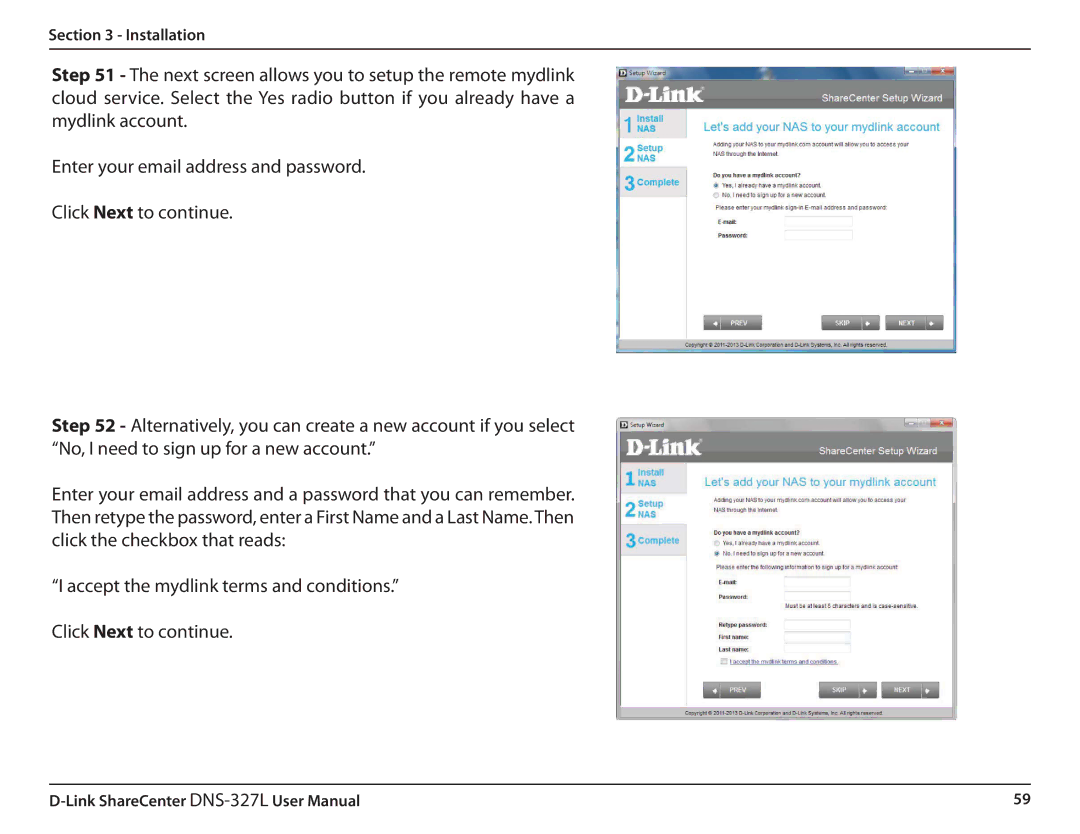 D-Link DNS327L user manual Installation 