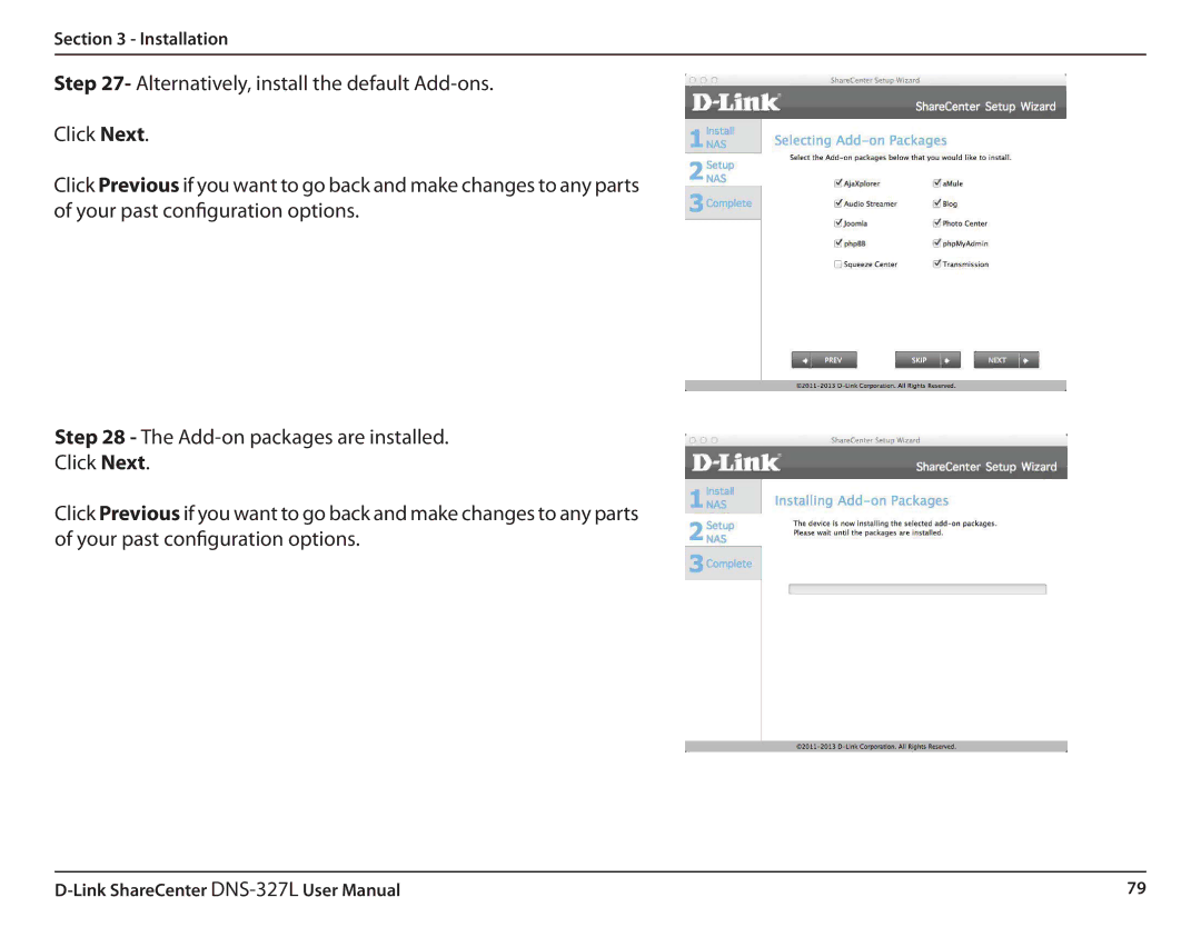 D-Link DNS327L user manual Installation 