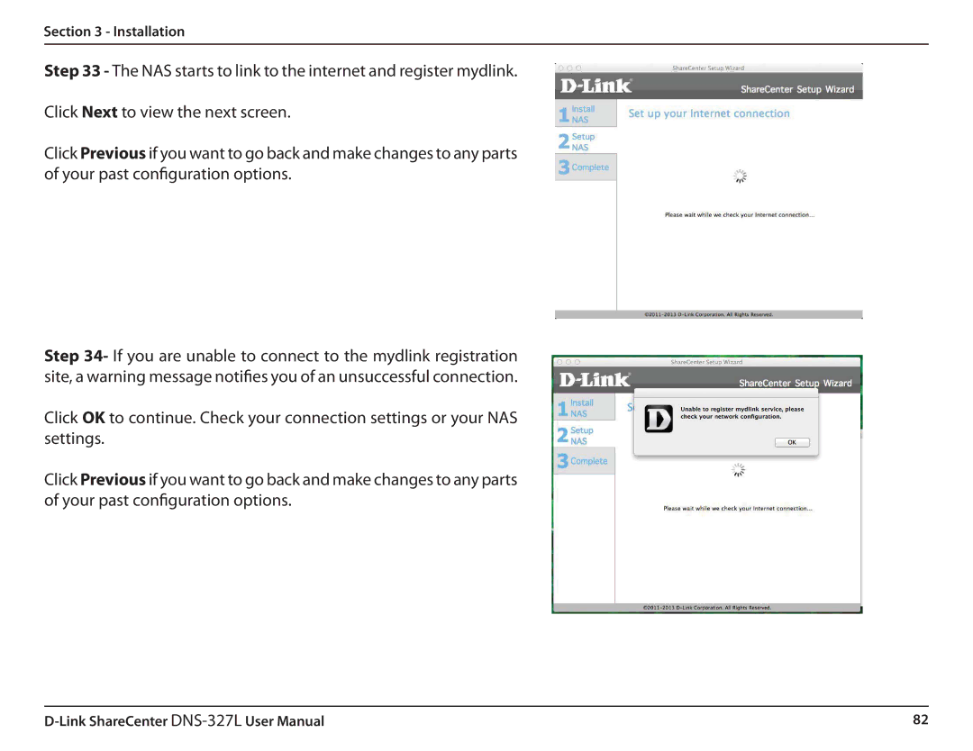 D-Link DNS327L user manual Installation 