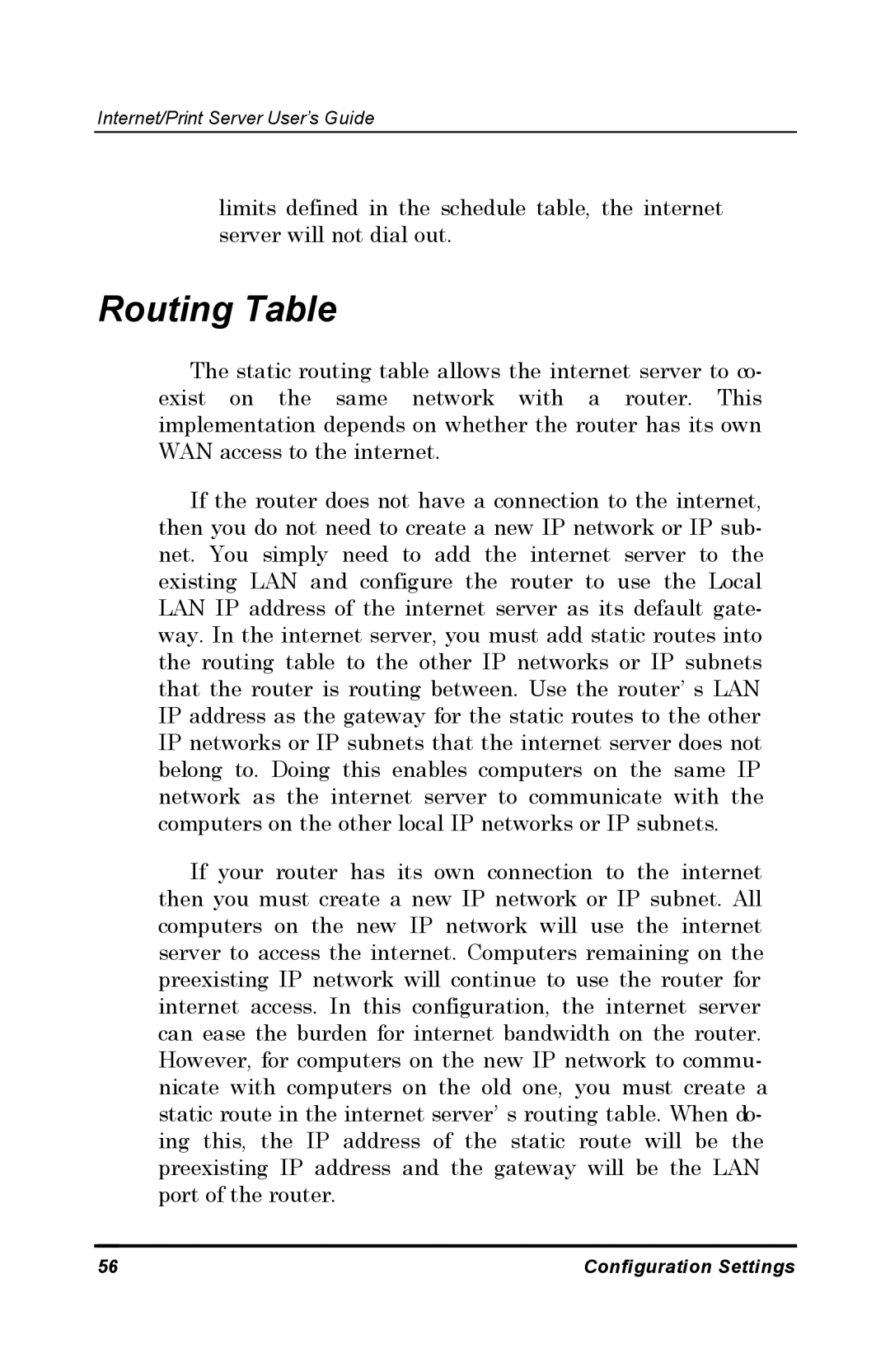 D-Link DP-802 manual Routing Table 