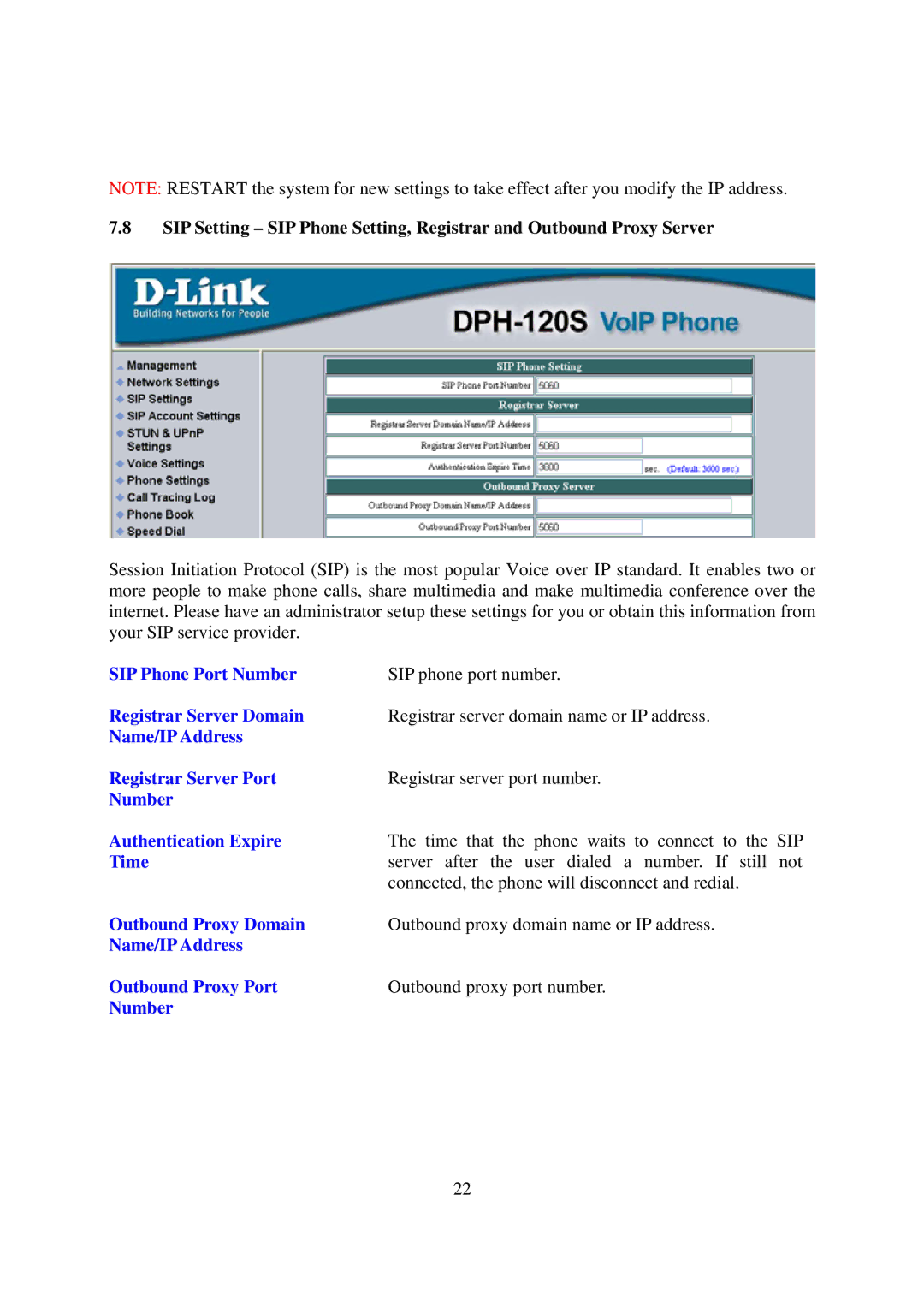 D-Link DPH-120S manual 