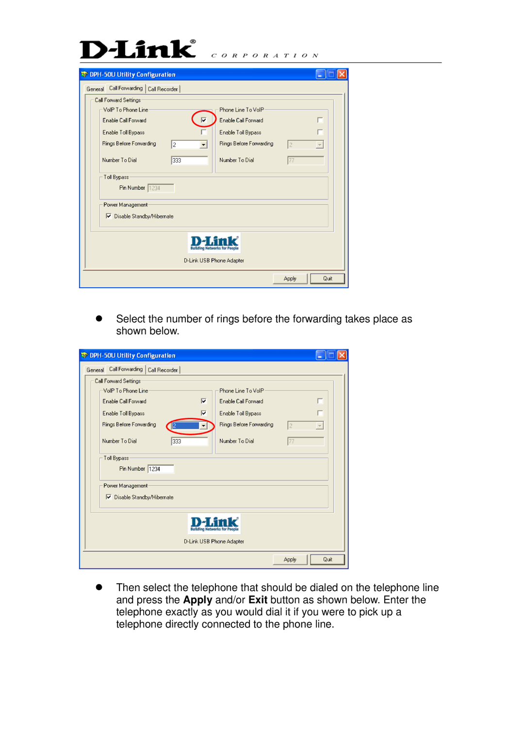 D-Link DPH-50U manual 