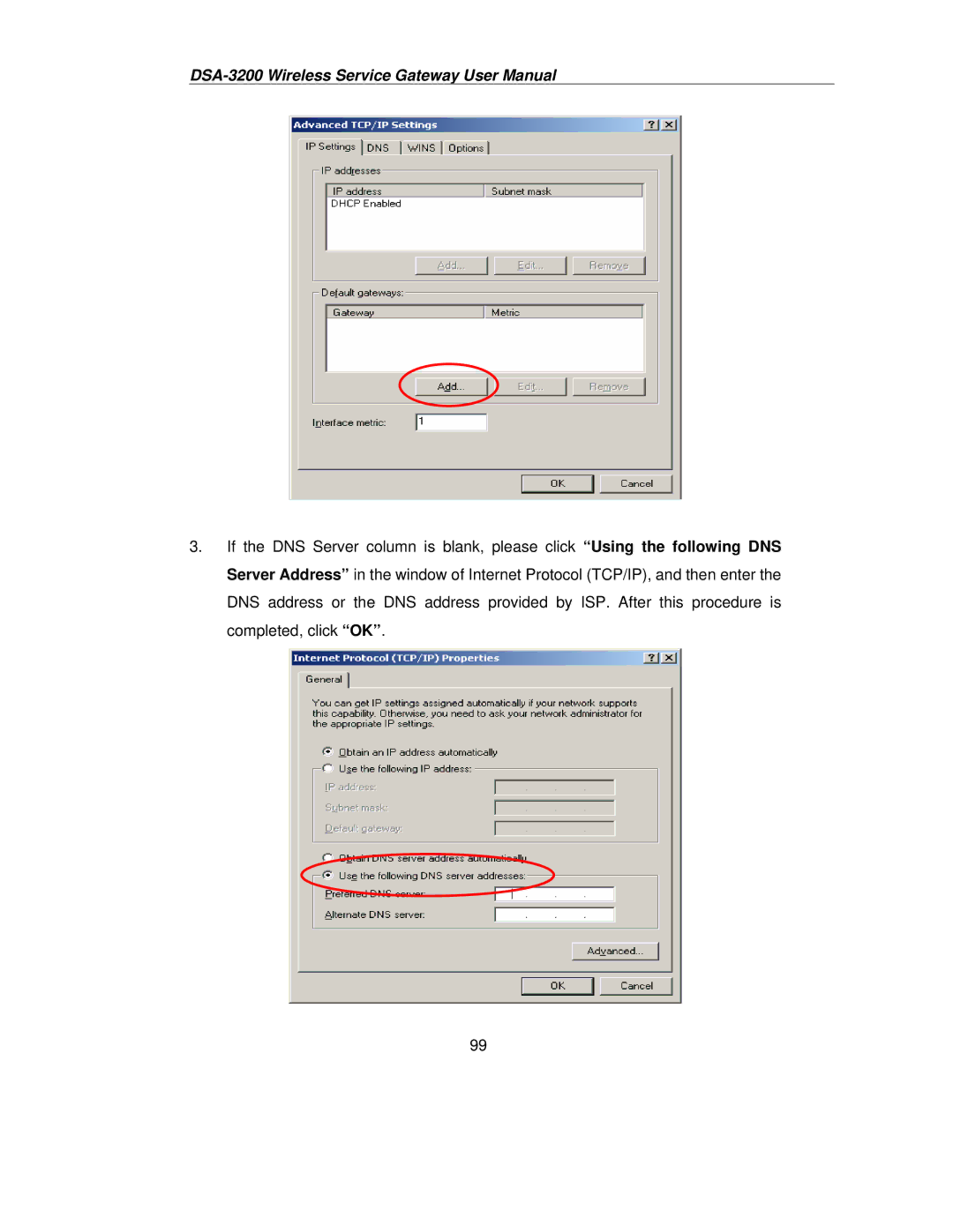 D-Link DSA-3200 user manual 