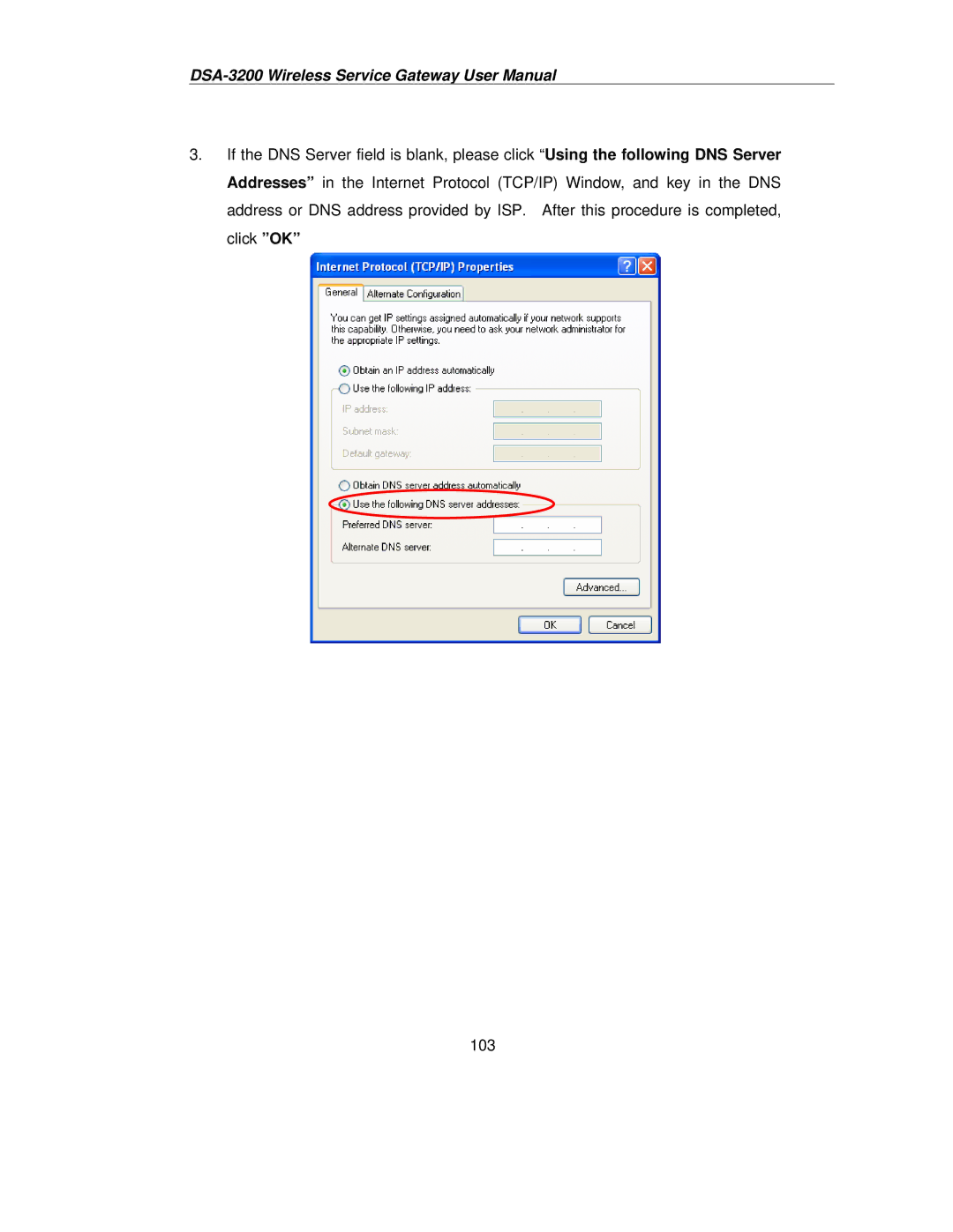 D-Link DSA-3200 user manual 