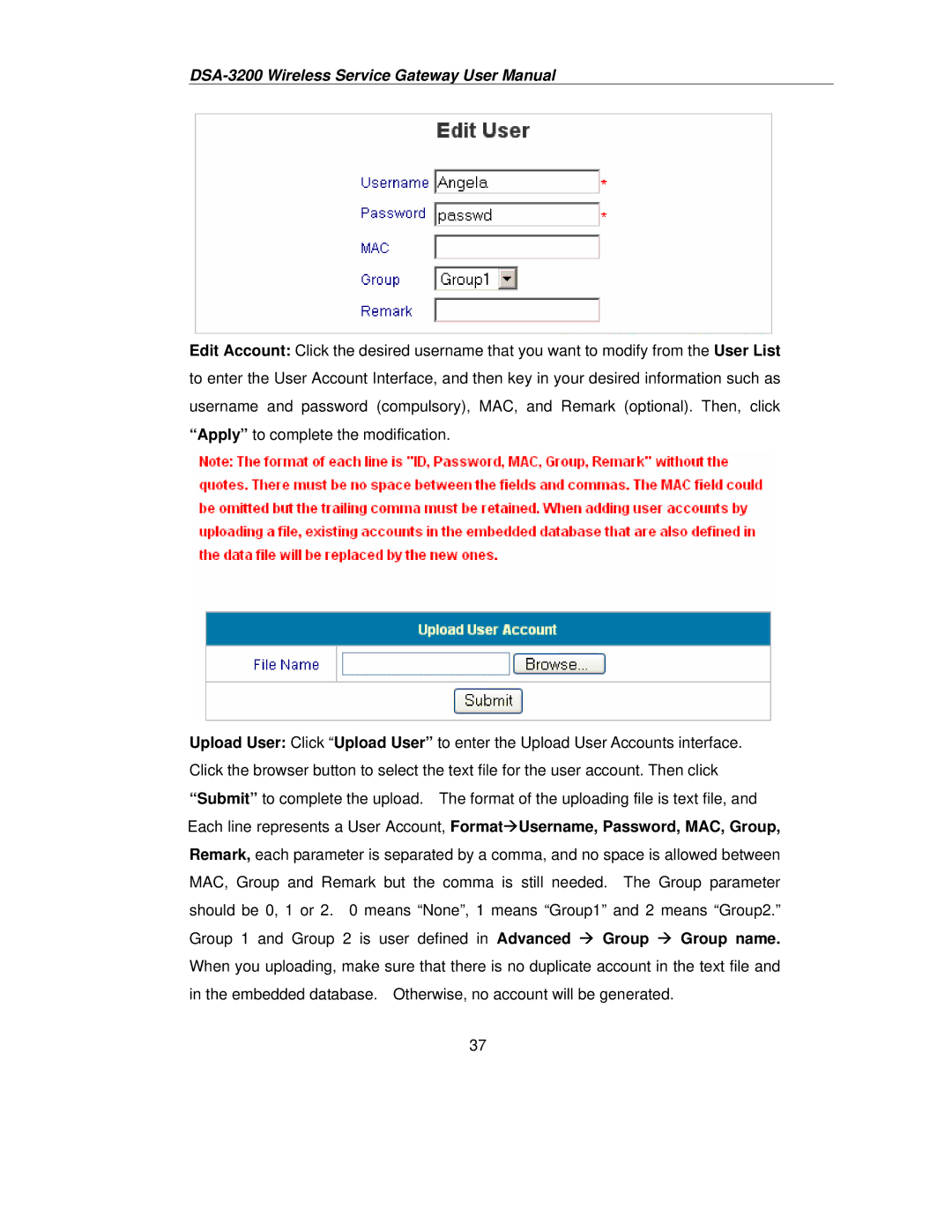 D-Link DSA-3200 user manual 