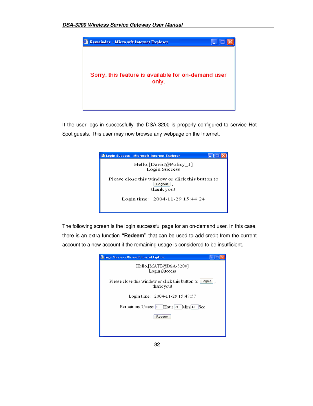 D-Link DSA-3200 user manual 