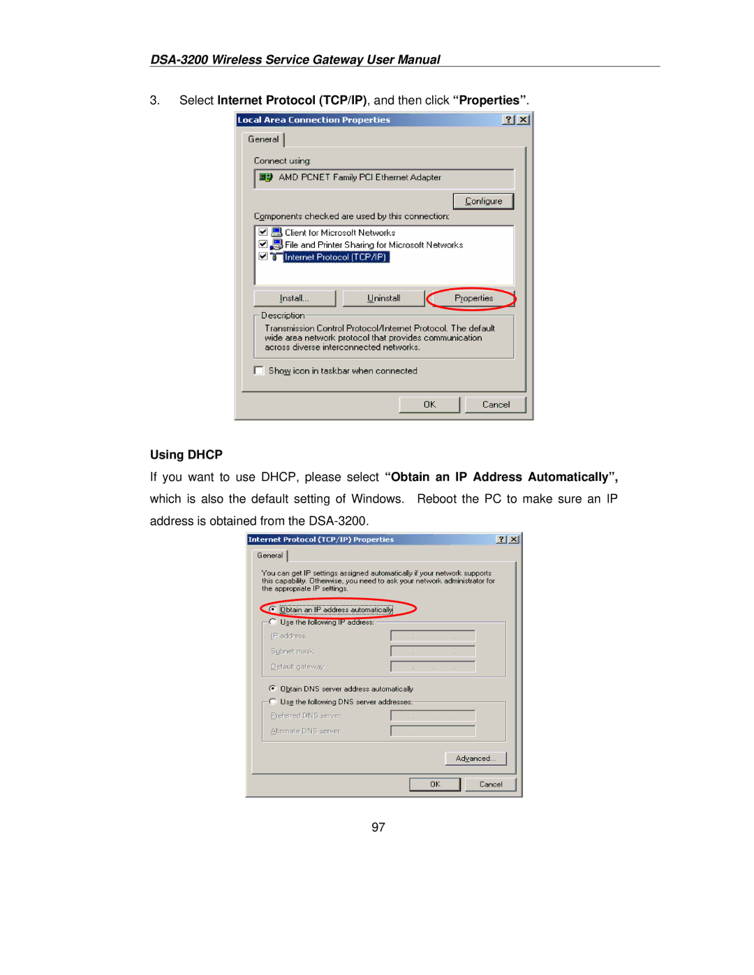 D-Link DSA-3200 user manual 