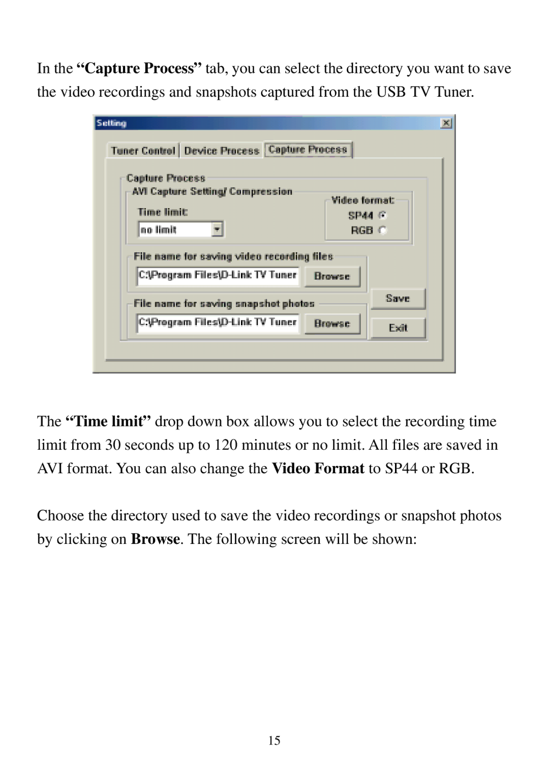 D-Link DSB-T100 user manual 