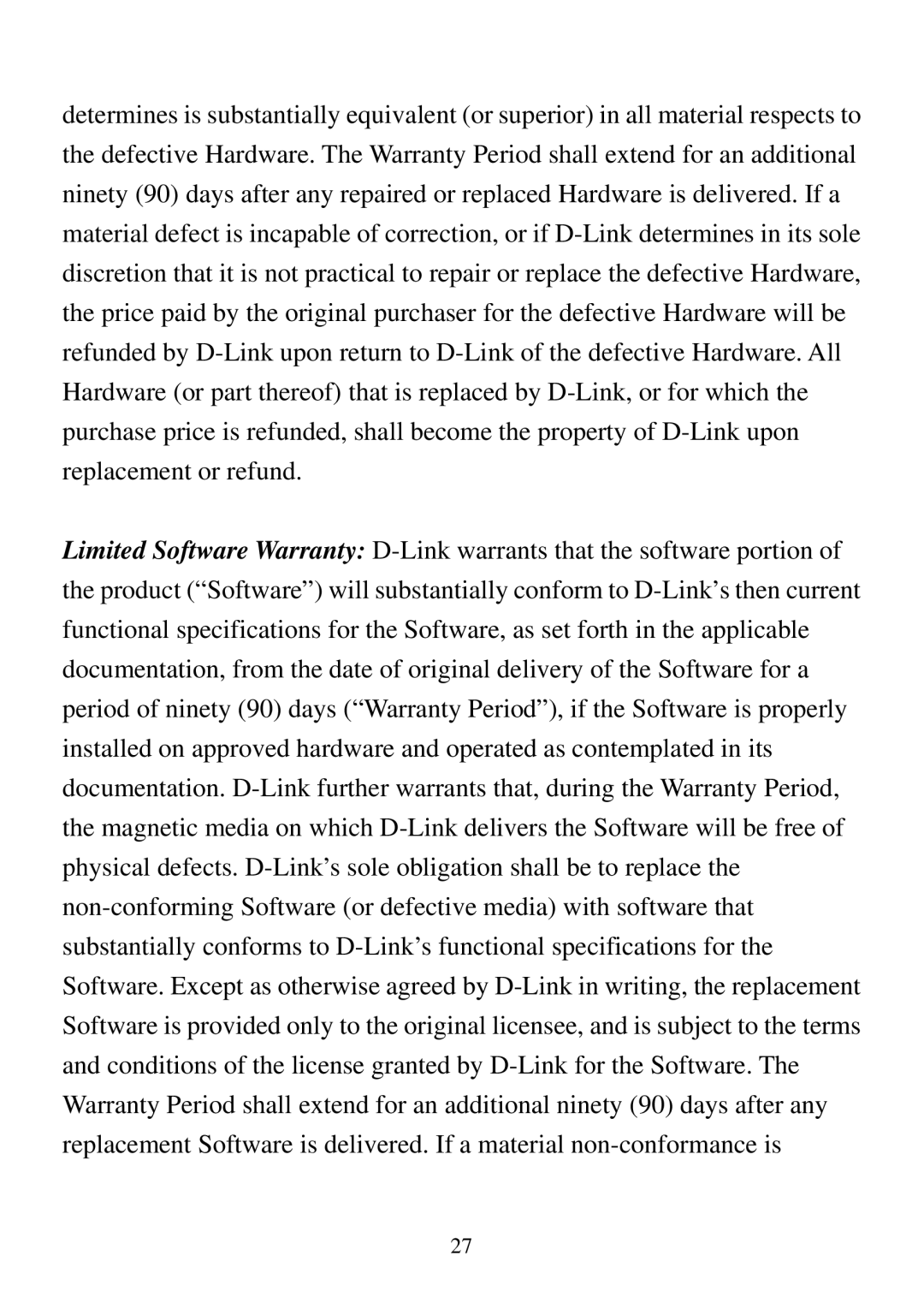 D-Link DSB-T100 user manual 