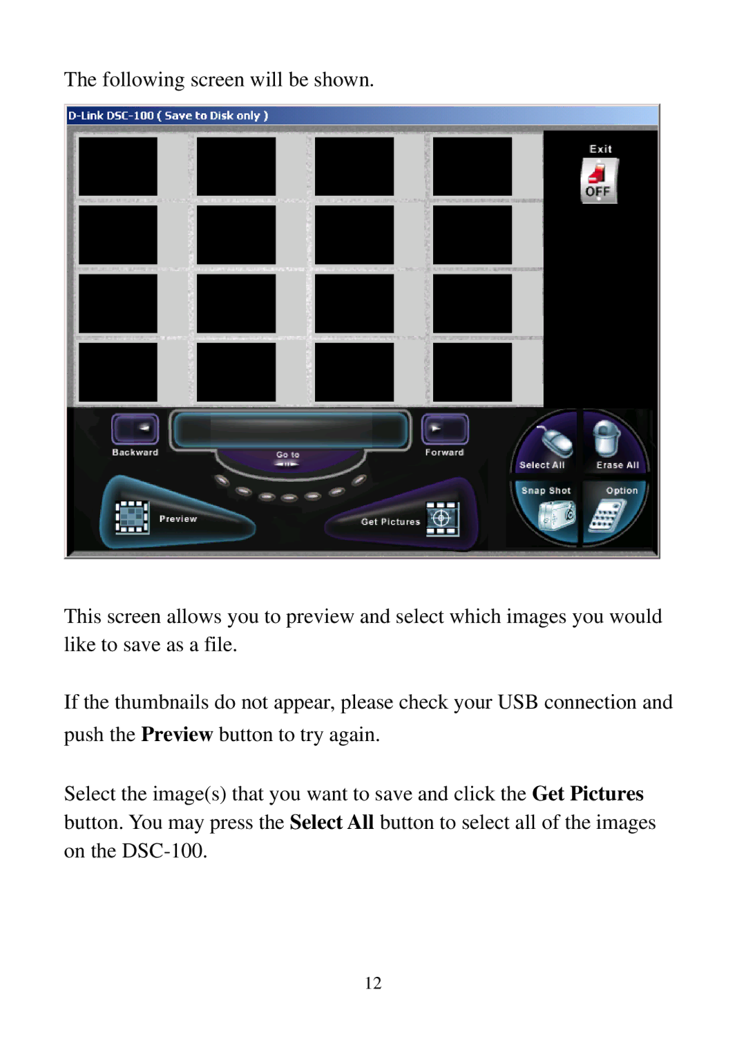 D-Link DSC-100 user manual 