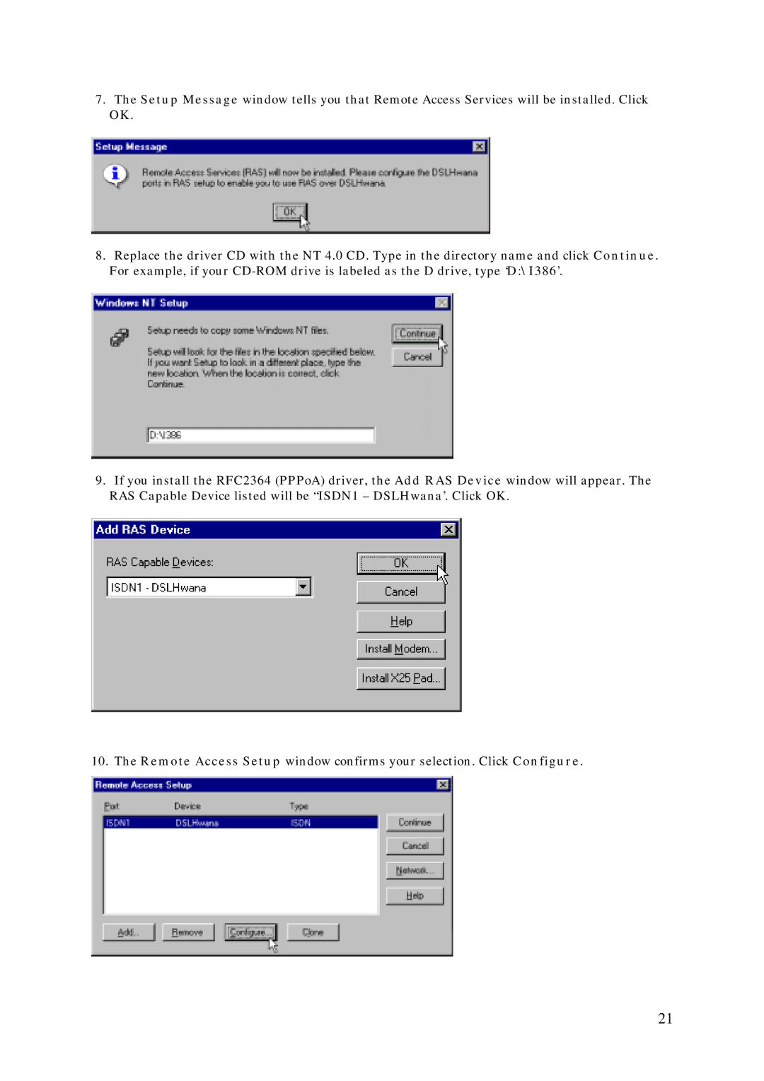 D-Link DSL-100D manual 