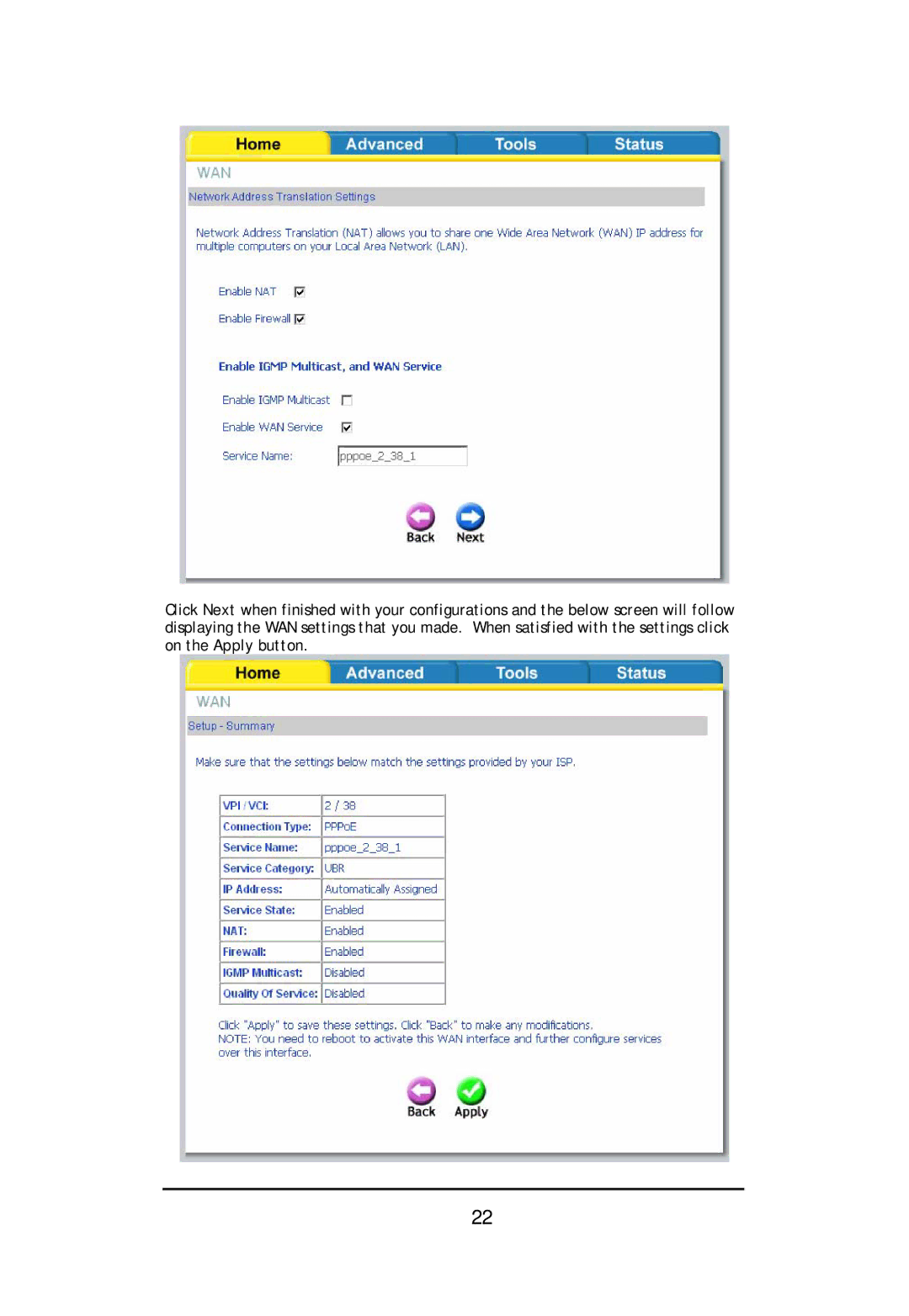 D-Link DSL-2640U user manual 