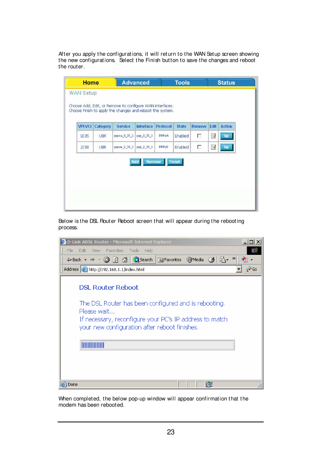 D-Link DSL-2640U user manual 