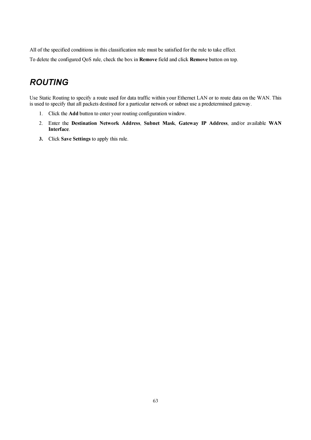 D-Link DSL-2740B manual Routing 