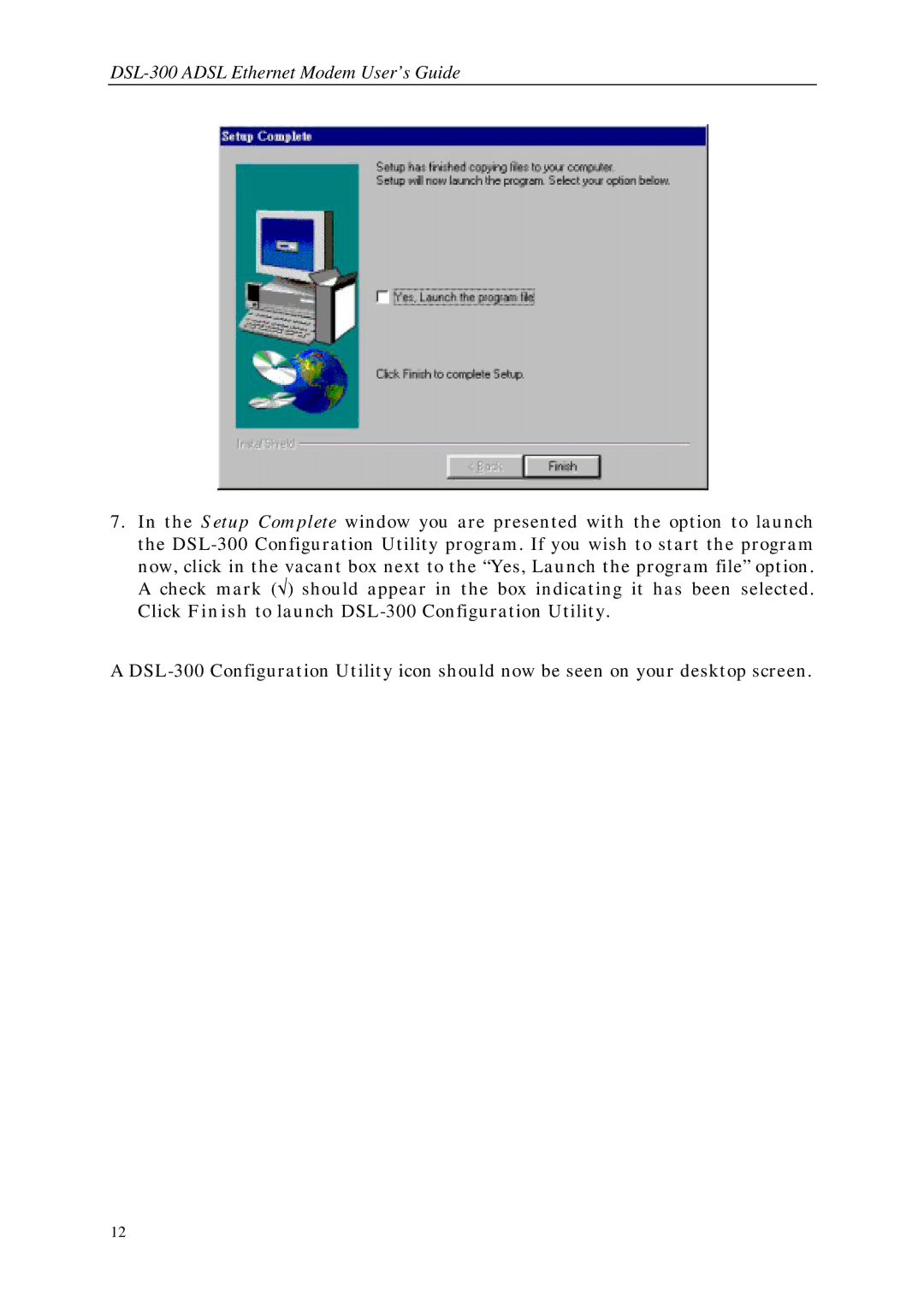 D-Link manual DSL-300 Adsl Ethernet Modem User’s Guide 