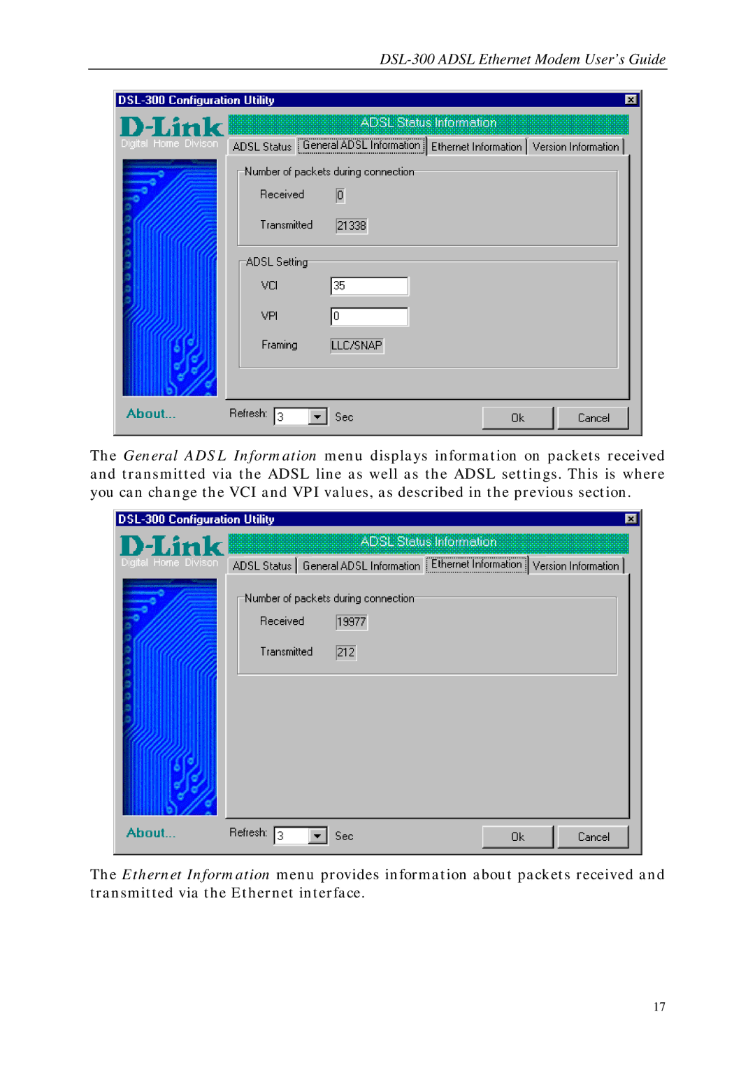 D-Link manual DSL-300 Adsl Ethernet Modem User’s Guide 