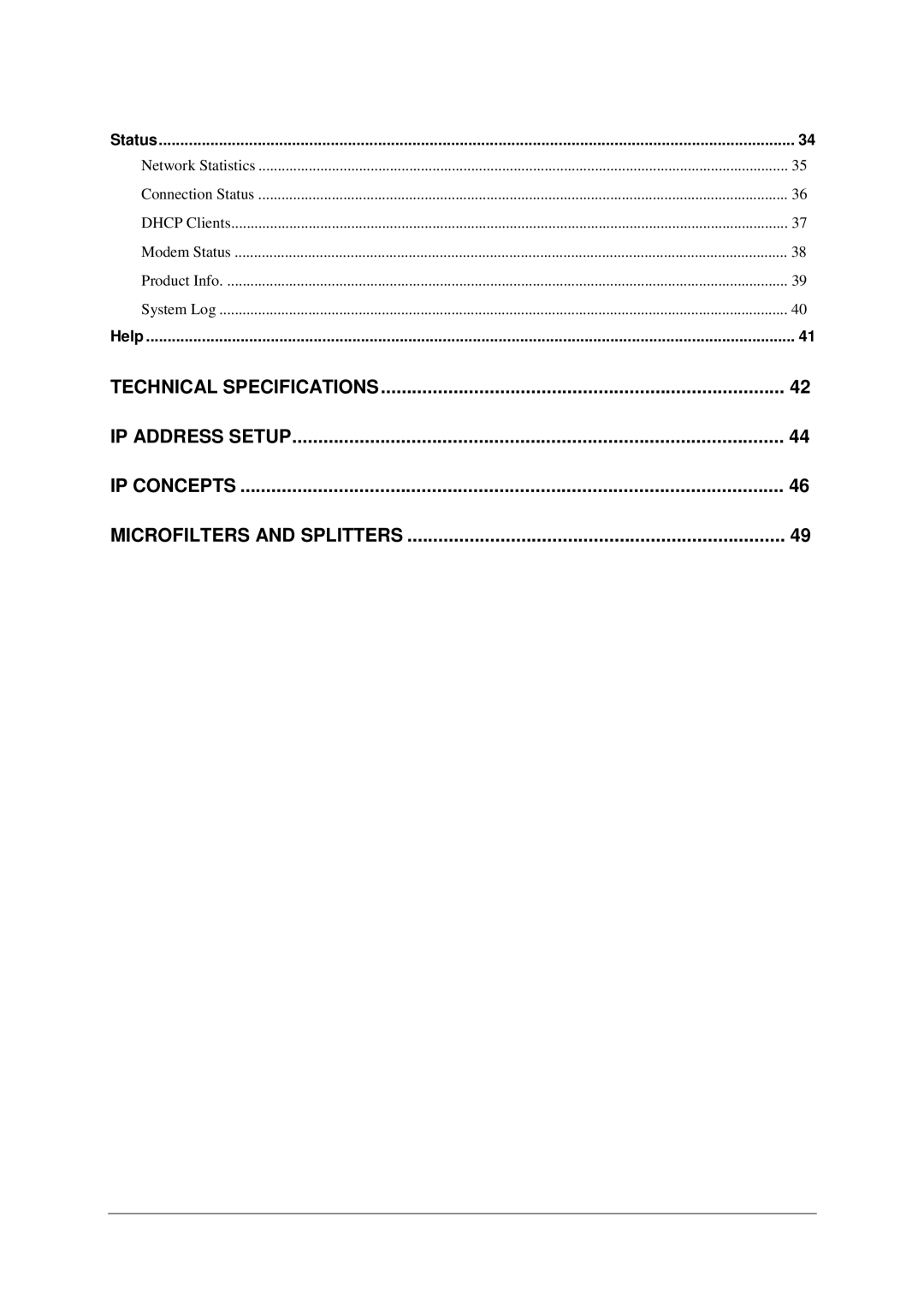 D-Link DSL-302T user manual Status 