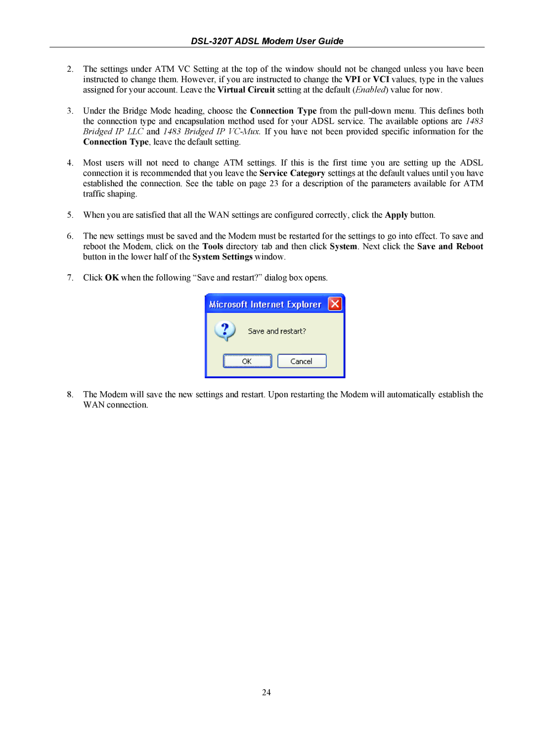 D-Link manual DSL-320T Adsl Modem User Guide 