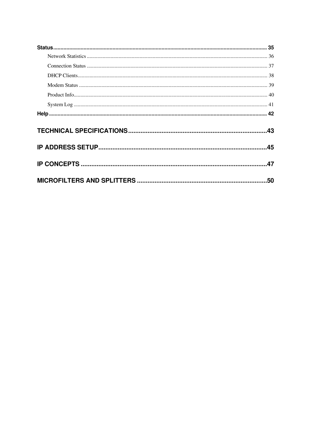 D-Link DSL-360T user manual Status 