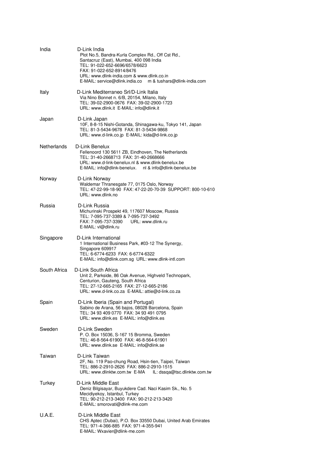 D-Link DSL-360T user manual Japan Link Japan 