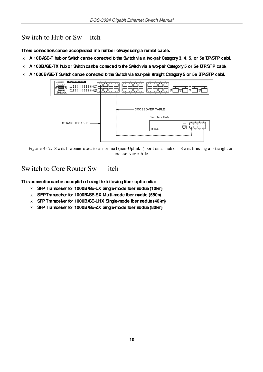 D-Link DSL-G604T manual Switch to Hub or Switch 