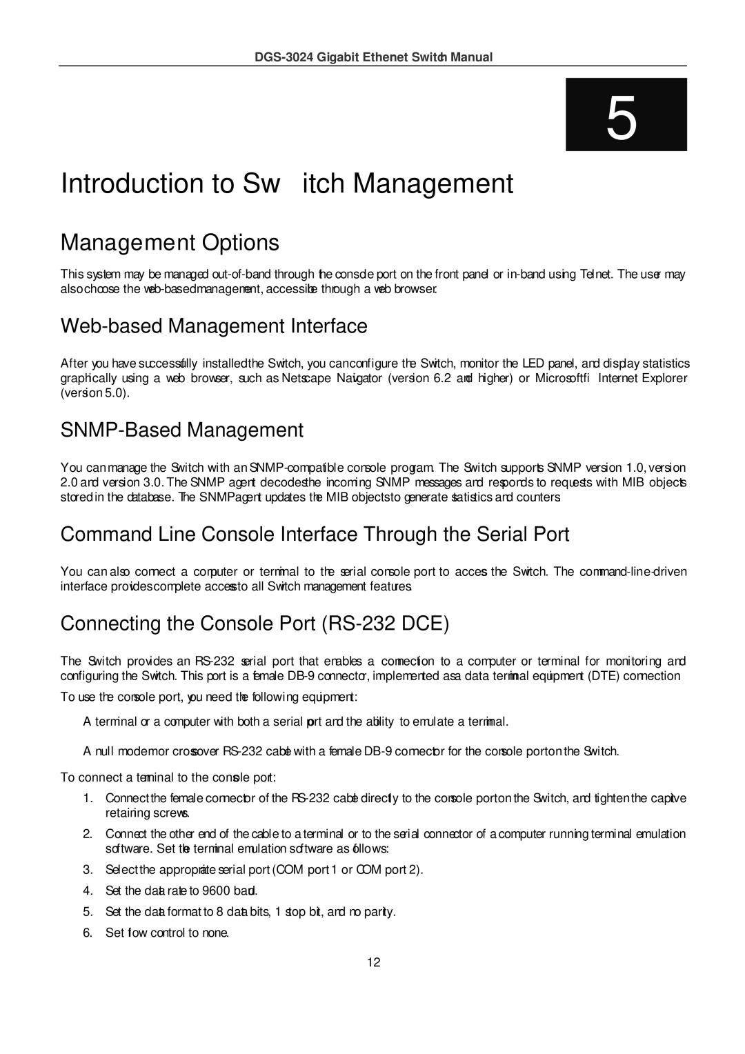 D-Link DSL-G604T manual Management Options, Web-based Management Interface, SNMP-Based Management 