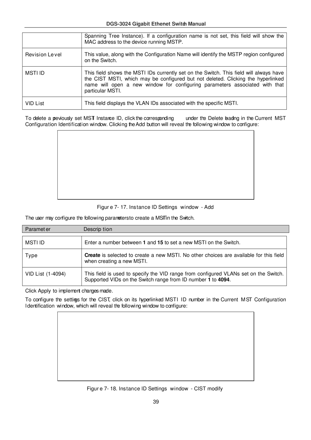 D-Link DSL-G604T manual Revision Level, VID List 