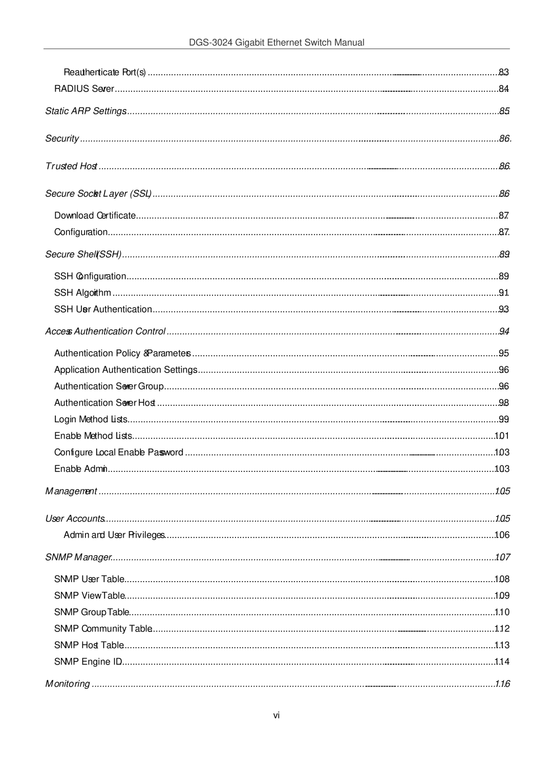 D-Link DSL-G604T manual Secure Shell SSH 