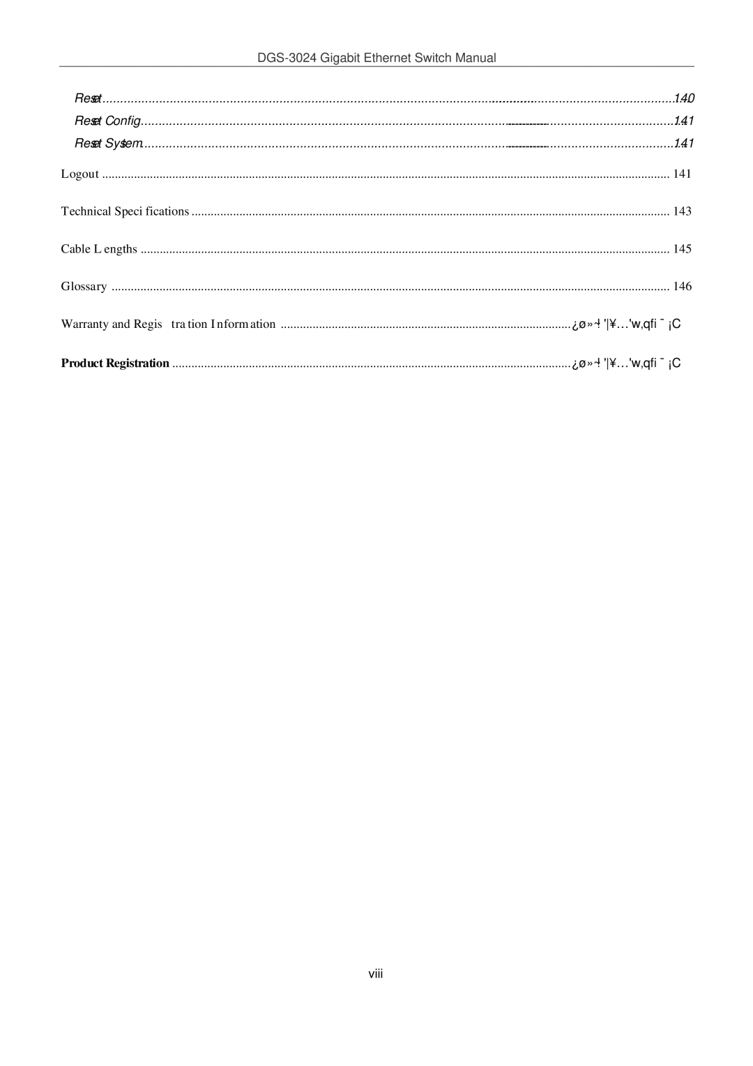 D-Link DSL-G604T manual 141 